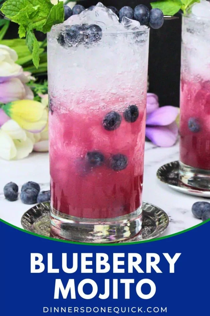 blueberry mojito recipe dinners done quick pinterest