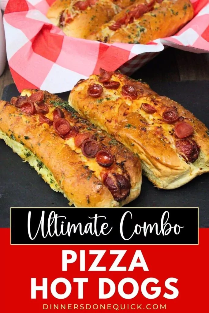 pizza hot dogs recipe dinners done quick pinterest