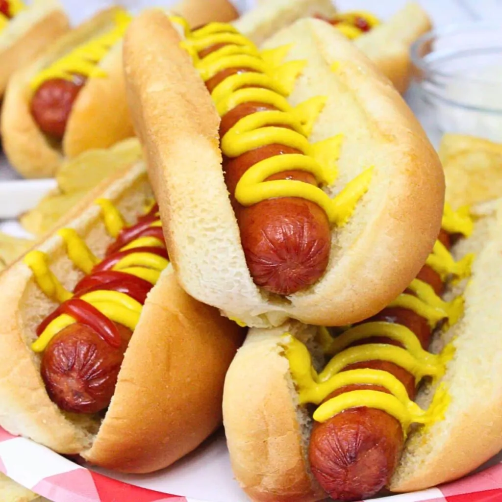 air fryer hot dogs recipe dinners done quick featured image