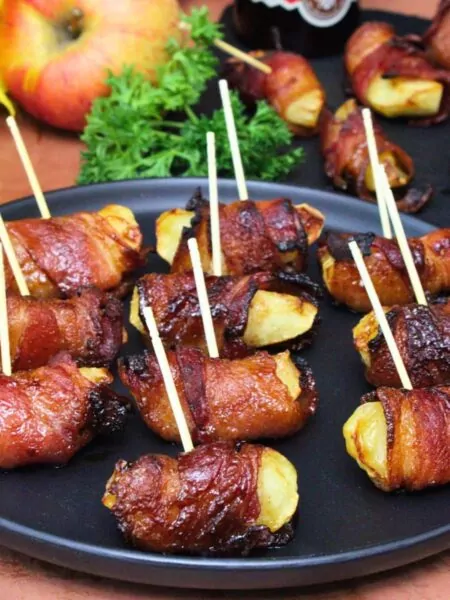 bacon wrapped apples recipe dinners done quick featured image