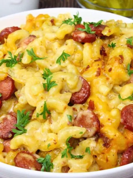 hot dog mac and cheese recipe dinners done quick featured image