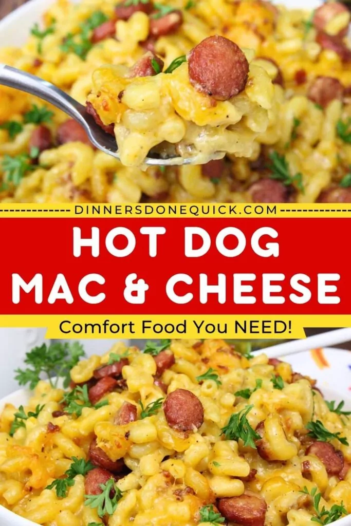 hot dog mac and cheese recipe dinners done quick pinterest