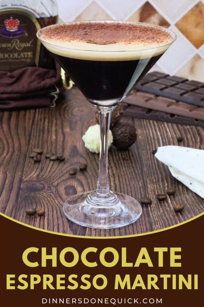 chocolate espresso martini recipe dinners done quick pinterest