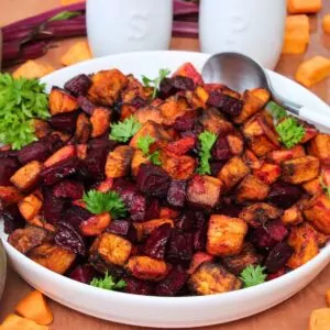 beets and sweet potatoes air fryer recipe dinners done quick featured image