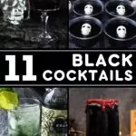 best black cocktails recipes dinners done quick pinterest