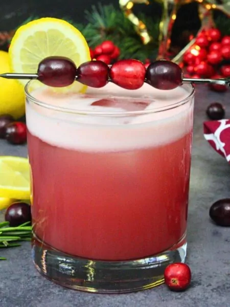 cranberry vodka sour recipe dinners done quick featured image