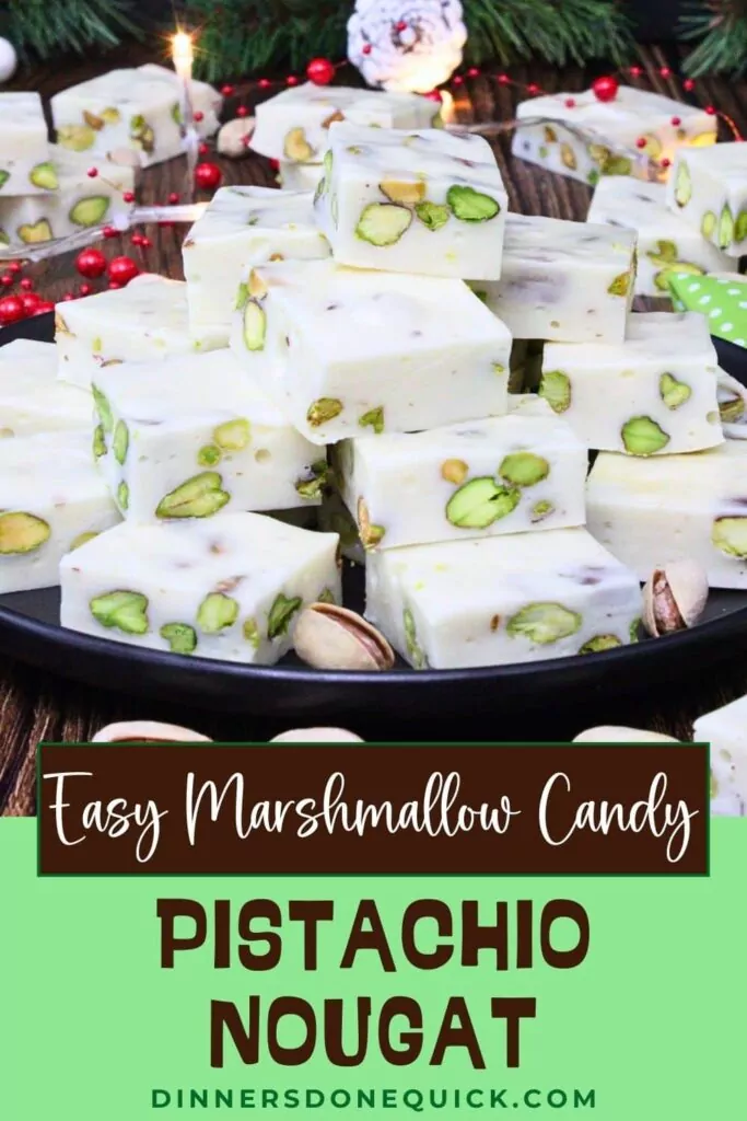 pistachio nougat recipe dinners done quick pinterest