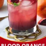 blood orange gin fizz recipe dinners done quick pinterest