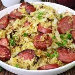 kielbasa and sauerkraut recipe dinners done quick featured image