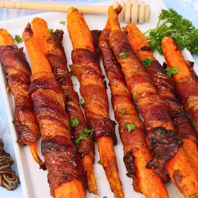 air fryer bacon wrapped carrots recipe dinners done quick featured image