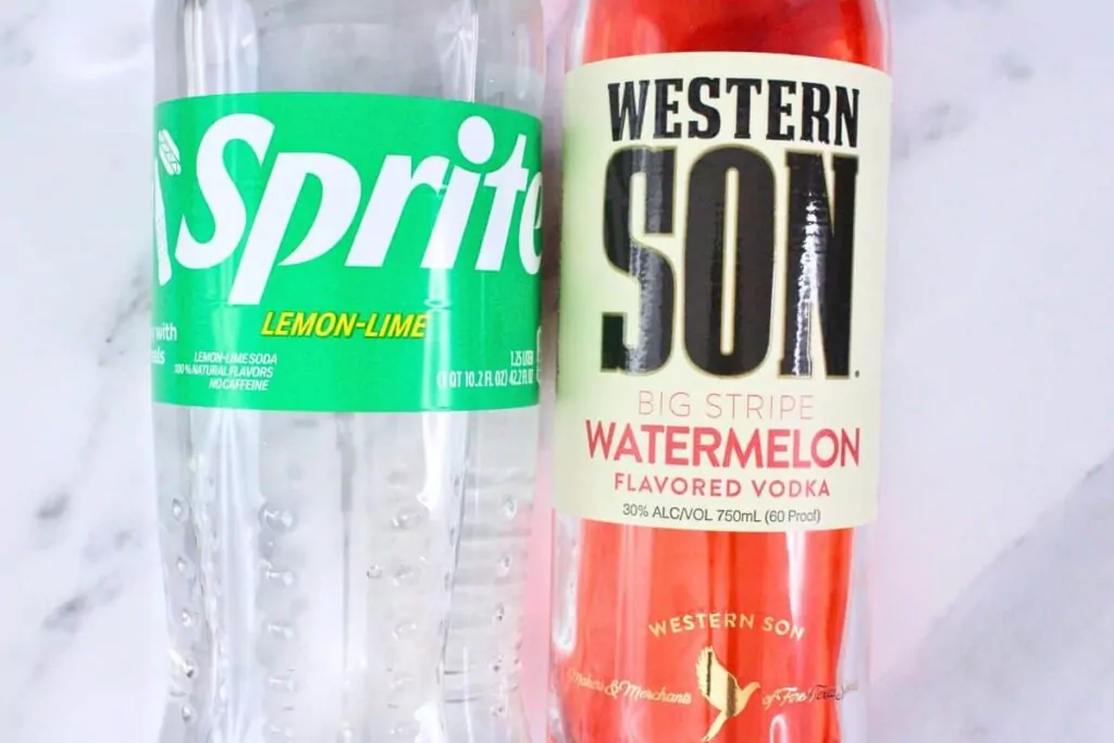 ingredients to make watermelon crush