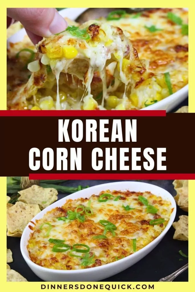 korean corn cheese recipe dinners done quick pinterest