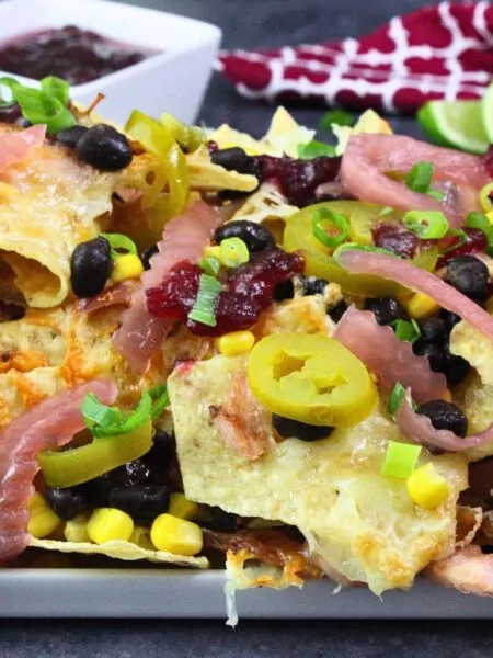 air fryer turkey nachos recipe dinners done quick featured image