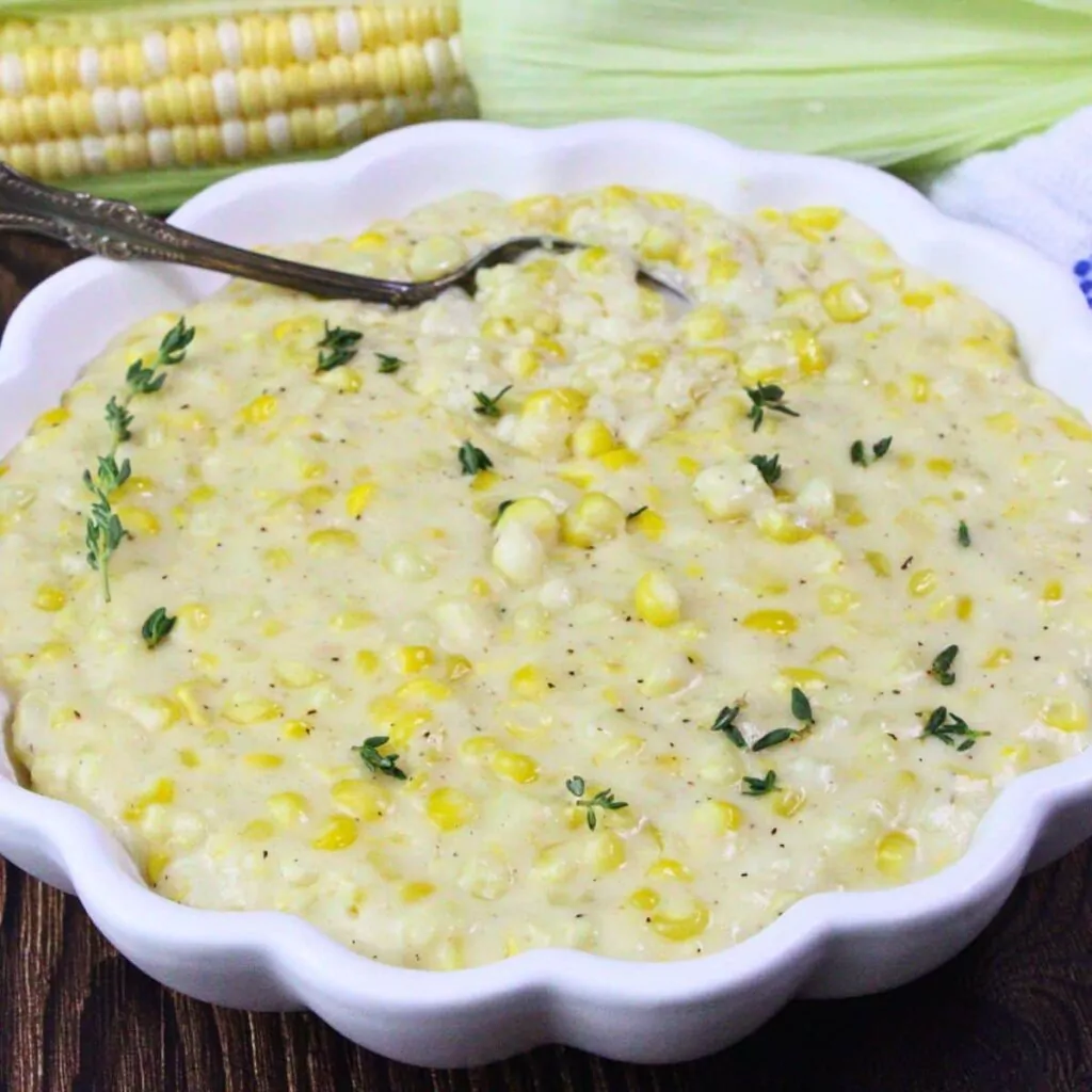 creamed corn recipe dinners done quick featured image