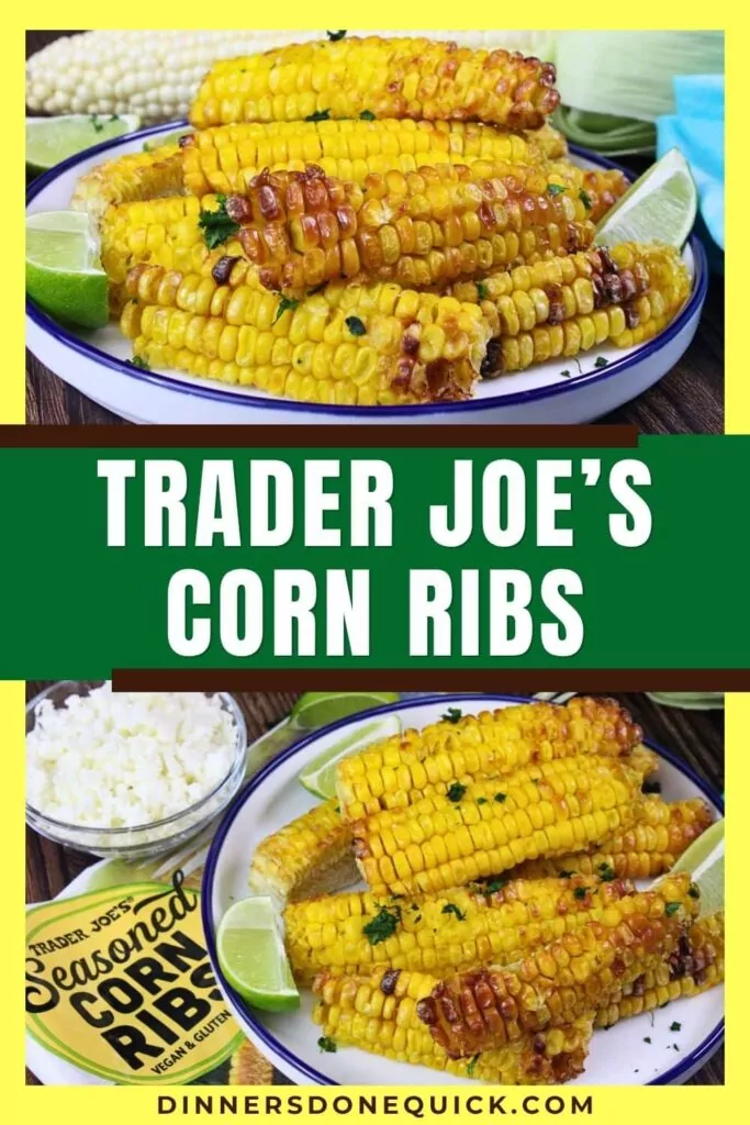 trader joes corn ribs recipe dinners done quick pinterest