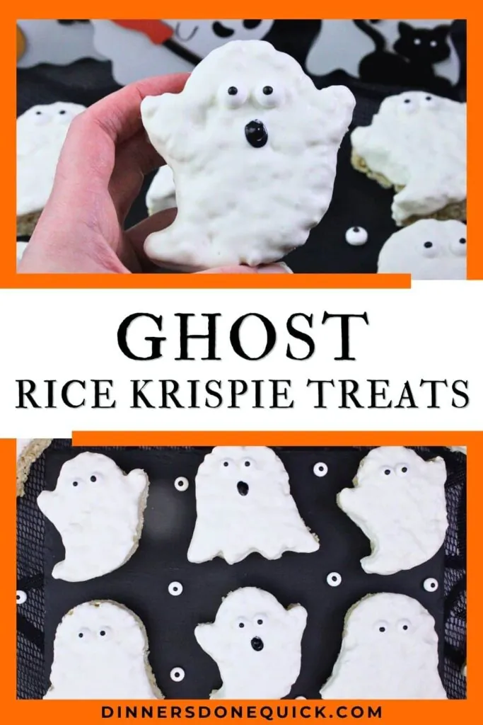ghost rice krispie treats recipe dinners done quick pinterest