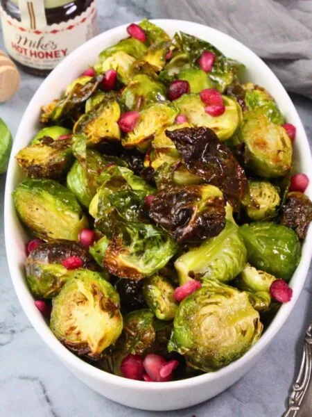 hot honey brussel sprouts recipe dinners done quick featured image
